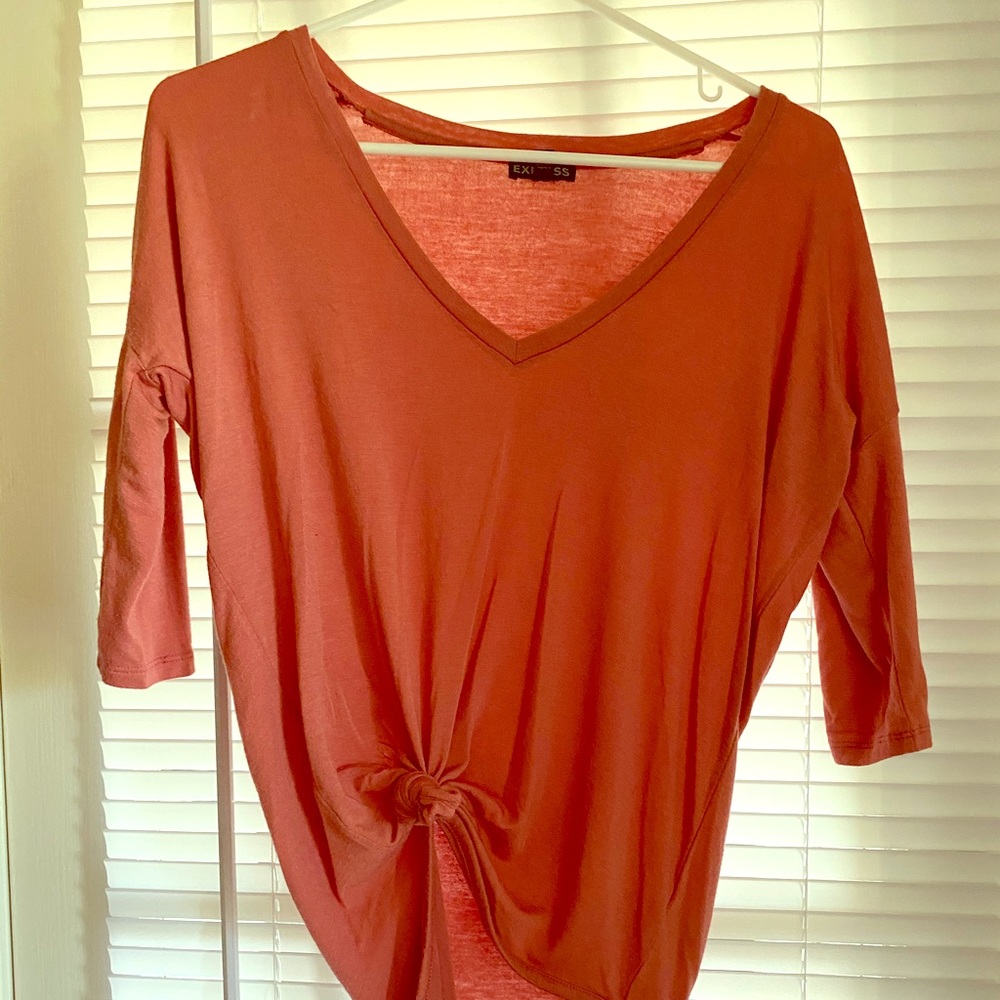 Express v-neck tee